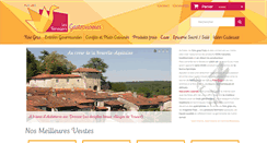 Desktop Screenshot of fermiers-gastronomes.fr